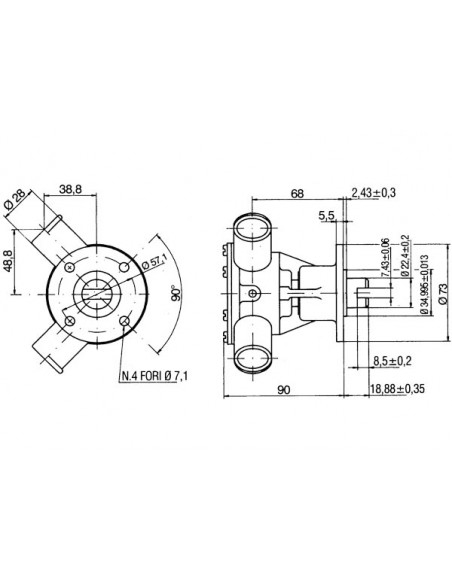 Pompa Flangiata Ancor St 149