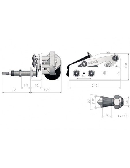 Tergicristalli Roca W38