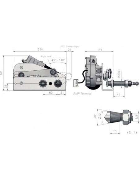 Tergicristalli Roca W50