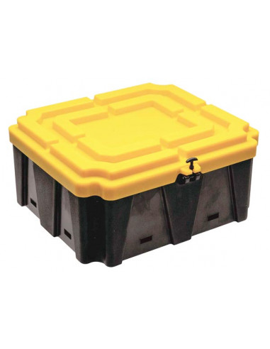 Portabatteria Double in ABS (200A)