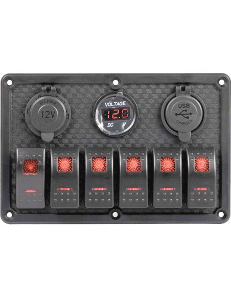 Pannello Redtech Tester Socket