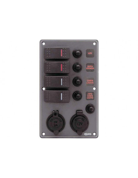 Pannelli C7-IP66 Socket Black