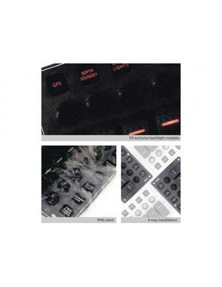 Pannelli C7-IP66 Socket Black