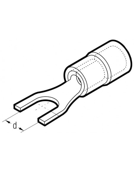 Capicorda Forcelle Preisolati