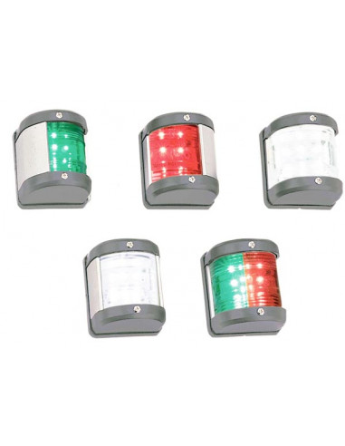 Fanali di Navigazione (CE) Midi LED Black