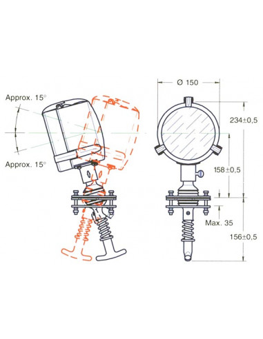 Faro DHR 150 LED Cabin Control