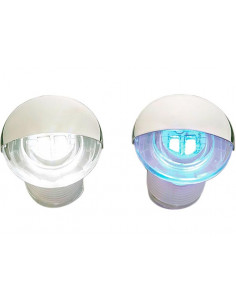 Luci di Cortesia LED 12V Round Inox
