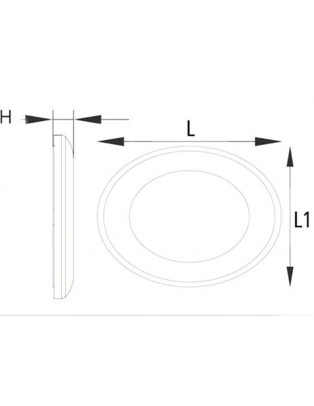 Plafoniera 6 LED