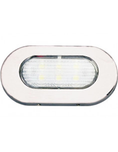 Luce Impermeabile LED Elliptic Top Inox