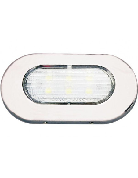 Luce Impermeabile LED Elliptic Top Inox