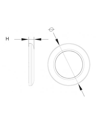 Luce Impermeabile LED Round Top PL
