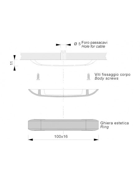 Luce LED Andromeda G1