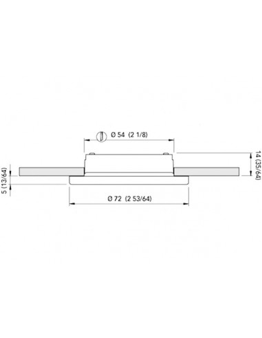Faretto Ted Touch IP66