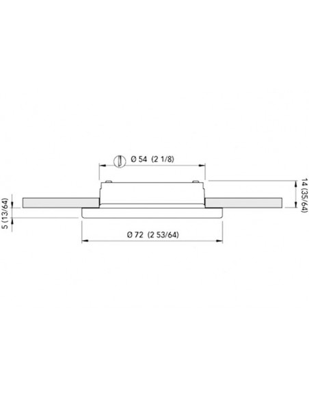 Faretto Ted Touch IP66