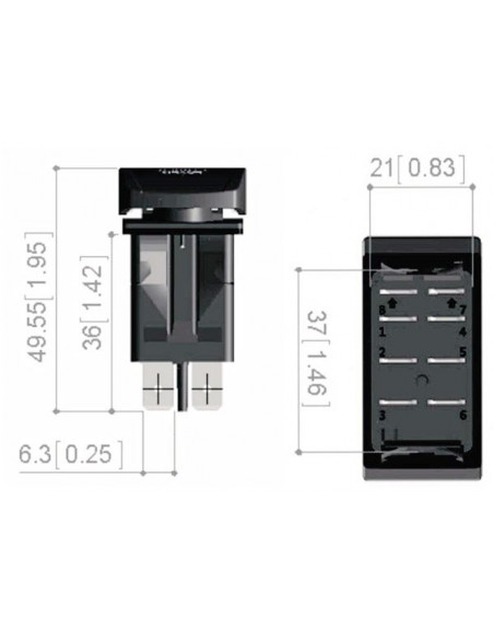 Interruttore Impermeabile IP68 Laser
