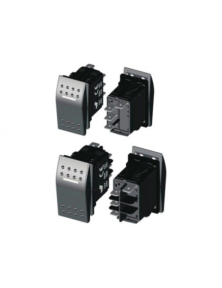 Interruttore Impermeabile IP68 White LED