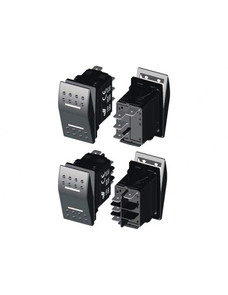 Interruttore Impermeabile IP68 White LED