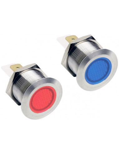 Spie LED Inox 19MM 24V