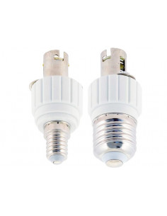 Adattatori E14/E27 per Lampadine BA15D