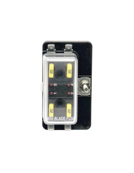 Scatola Porta Fusibili Lamellari Mini (Minival) FL