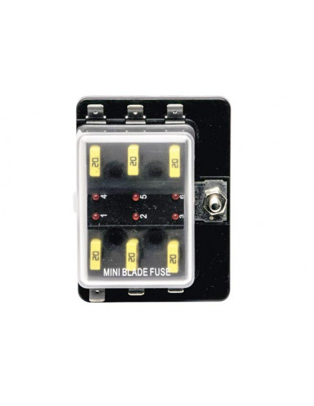 Scatola Porta Fusibili Lamellari Mini (Minival) FL