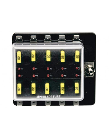 Scatola Porta Fusibili Lamellari Mini (Minival) FL