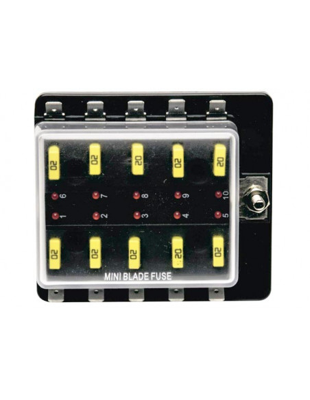 Scatola Porta Fusibili Lamellari Mini (Minival) FL