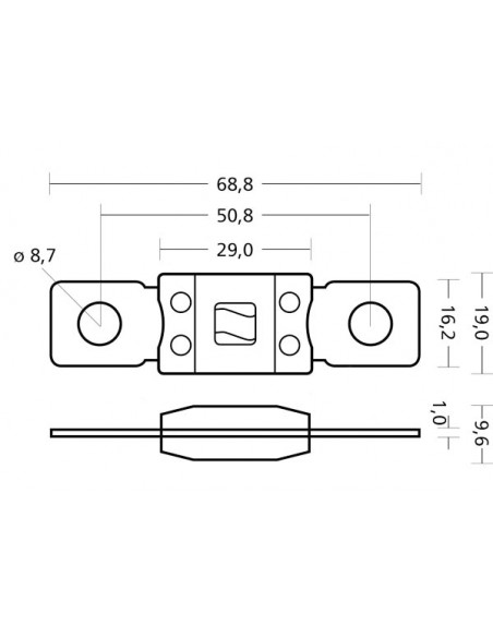 Fusibili Lamellari Megaval