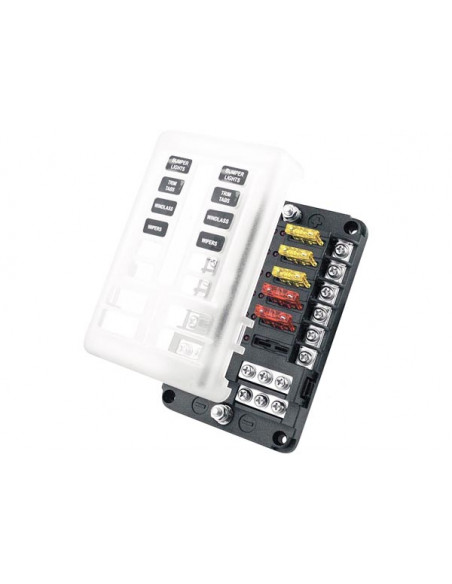 Scatola Porta Fusibili Standard (Unival) con Morsettiera