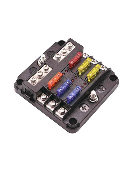 Scatola Porta Fusibili Standard (Unival) con Morsettiera