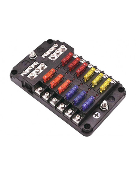 Scatola Porta Fusibili Standard (Unival) con Morsettiera