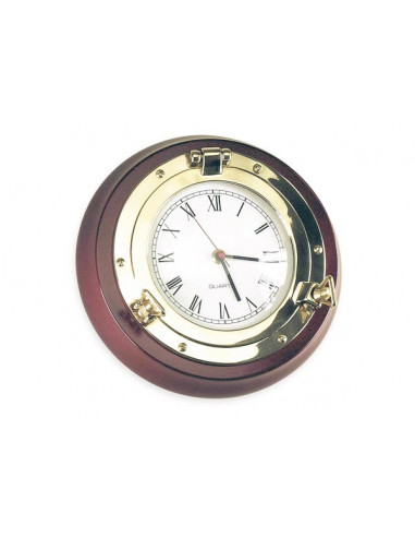 Barometro / Orologio su Oblo' e Cornice