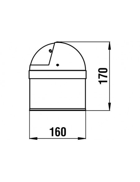 Bussola Riviera Urania BU7 Inox