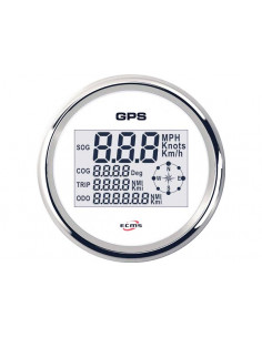Contanodi GPS Ecms White Chrome