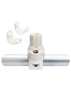 Base in Nylon a Morsetto 22/25/30 mm