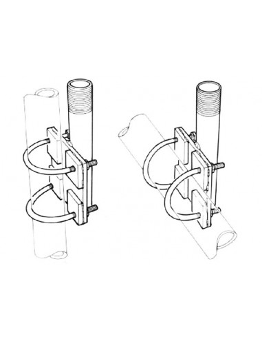 Base a Morsetto Inox Uni 2580 mm