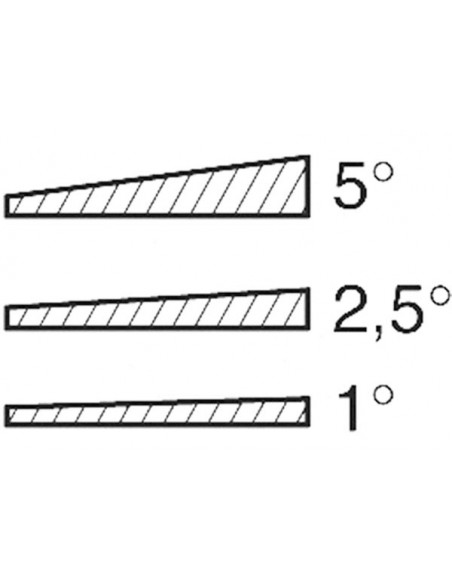Set 3 Spessori per Basi Antenna