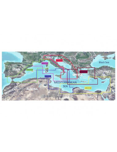 Cartografia Garmin BlueChart G3 Regular Area