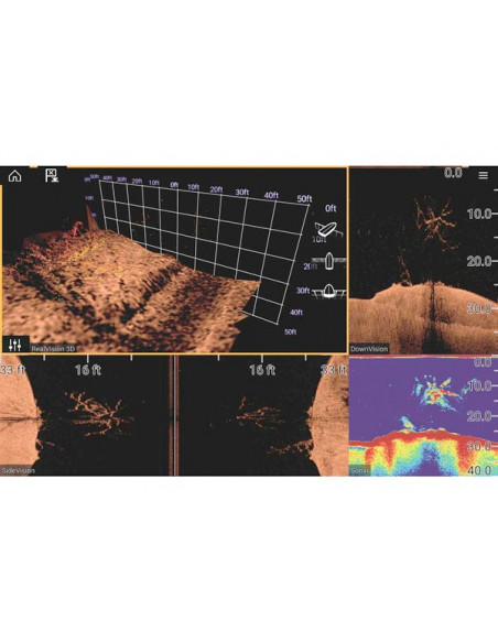 Raymarine Axiom Pro-RVX Wi-Fi Touch Chartplotters / Fishfinders