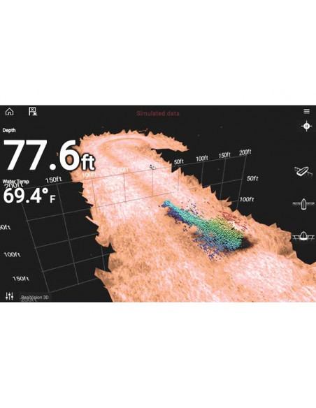 Raymarine Axiom Pro-RVX Wi-Fi Touch Chartplotters / Fishfinders