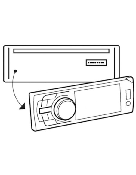 Radio-Lettore BOSS MR1308UAB RDS / USB / SD / Bluetooth