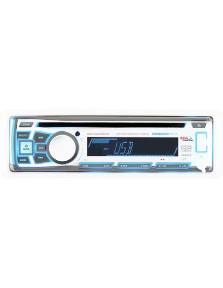 Radio-Lettore BOSS MR762BRGB RDS / MP3 / USB / CD / SD / Bluetooth