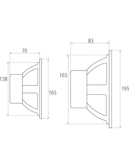 Altoparlanti Fusion FM Flat