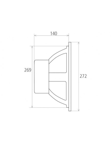 Subwoofer Fusion FM Flat