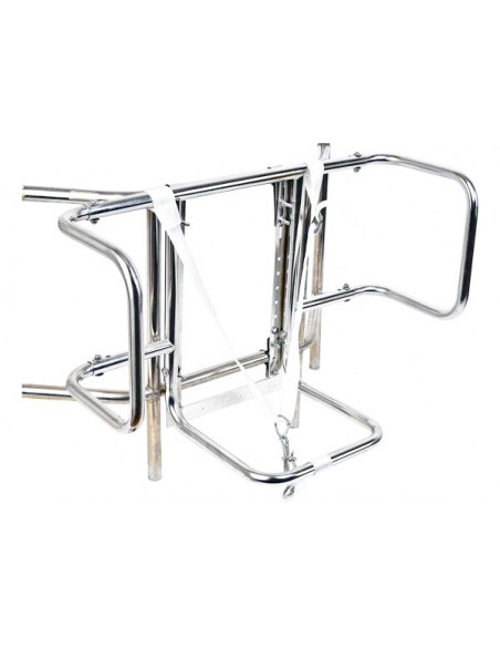 Sella Inox Regolabile per Zattere Autogonfiabili Clamp