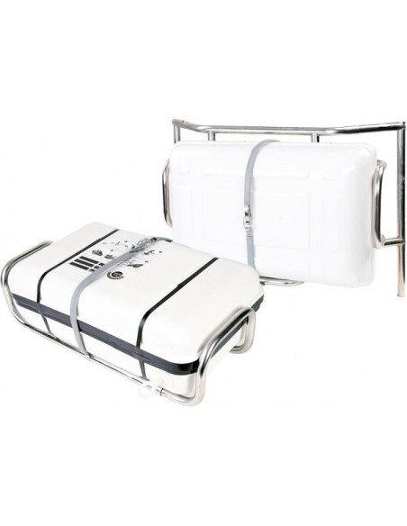 Sella Inox Regolabile per Zattere Autogonfiabili Clamp