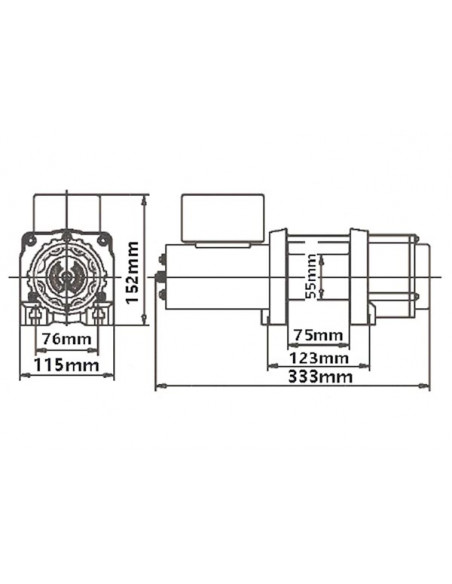 Verricello di Alaggio DW4000 Bada