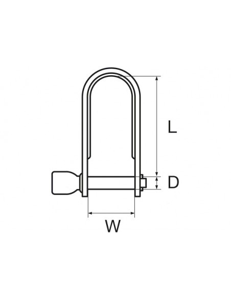 Grillo Dritto Key Pin