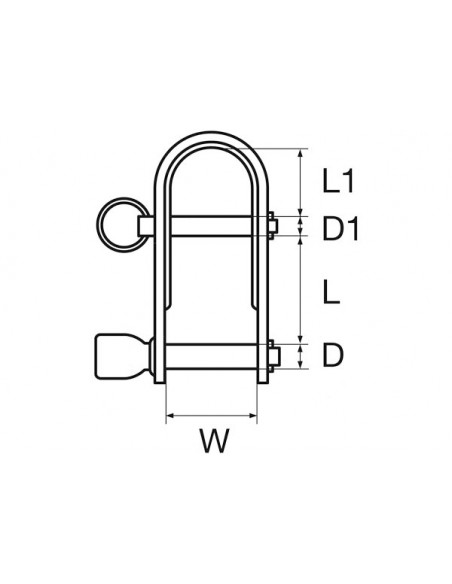 Grillo Dritto Key Pin B