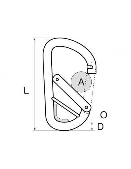 Moschettone di Sicurezza Standard